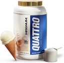 QUATTRO Magnum Nutraceuticals אבקת חלבון Whey, Vanilla Soft Serve Ice Cream 2lb - Premium חלבונים Isolate תערובת עבור צמיחה ושיקום