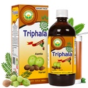 BASIC AYURVEDA Triphala Juice | 16.23 Fl Oz (480 מ"ל) | פירות אורגניים של Amla Bibhitaki & Haritaki | מקור טבעי של ויטמין C | עבור שיער בריא וחשיפה