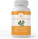 חומרים מקוריים טהורים Cascara Sagrada לחלץ (100 קפסולות) תמיד טהור, No Fillers