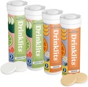 שתיית לימון-Lime & Orange Electrolyte Tablets (4) Tube Bundle | Citrus hydrotion Combo Pack