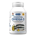 ANDREW LESSMAN Essential אומגה 3 Orange - 180 Softgels - Ultra-Pure, שמן אומגה 3 גבוה. DHA גבוה, No Stomach Upset, No Contaminants, No Mercury. קל ל-Swallow Softgels