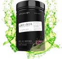 פרויקט # 1 AMP-NOX: אבקת עבודה לא-Stim Pre Workout - Boost Focus, Pump & Energy - Caffeine חינם חלבון שתייה עם Amino Acids for Men & Women - חניכיים Bear Flavor - 40 משרתים