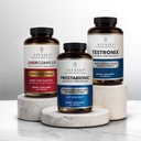 VITASEI Men's Health Power Pack - Testronix, Prostabionic & Liver ניקוי Bundle - Boost Energy, השרירים, Prostate, and Liver Health with Targeted Supplements