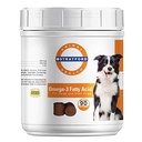 Stratford Pharmaceuticals EZ Chew אומגה 3 Fatty Acid Soft Chew Max כוח - כלב אומגה 3 תוסף - Soft Chew מטפל שמן דגים לכלבים - כלבים גדולים וגדולים - 90 Soft Chews
