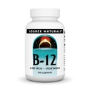 מקור טבעי ויטמין B-12, תומך בייצור אנרגיה, 2000 mcg - 200 Vegetarian Lozenges