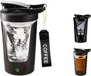 חלבון חשמלי Shaker Bottle, Portable Mixer Cup, USB C Rechargeable, BPA-Free Tritan, 450 מ"ל / 16oz, 500mAh, עבור Smooth Shakes