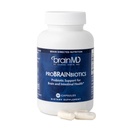 ד"ר Amen BrainMD ProBRAINbiotics - 3 מיליארד CFU, 60 קפסולות - מקדם בריאות Gut - גלן חינם - 60 משרתות