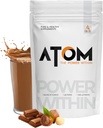 Asitis Nutrition AS-IT-is Atom Whey חלבון 1kg/35.2 עוץ עם Enzymes העיכוליביים | USA Labdoor Certified for Accuracy & Purity | Choco Hazelor | 7g חלבונים | 5.7g Bcaaââ ¢