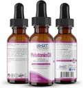 שמן מלטונין נוזלי - Natural Sleep Aid - Essential Oil מלטונין טבעי - מסייע בשינה ורגיעה - Alcohol & Gluten Free - מלטונין אורגני למבוגרים (1בק)