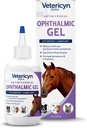 Vetericyn Plus Ophthalmic Eye Gel for Horses | עין Ointment Alternative to Lubricate and Relieve Horse Eye Irritations, Safe for All Animals 3 אונקיות