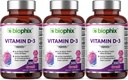 biophix ויטמין D-3 10000 IU 380 Softgels 3 Pack - High-Potency ב תוספת שמן בתולה שמן non-GMO Soy-Free תומך בעצמות חזקות