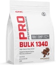 GNC Pro Performance Bulk 1340 Mass Gainer חלבון אבקה, 50g, Gluten Free, Whey, Creatine, BCAA, 3rd Party Tested, שריר התאוששות וצמיחה, מיקרו-תזונה, שוקולד כפול, 9 משרתים