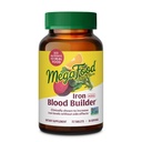 Mega Food Blood Builder תוספת ברזל עבור נשים וגברים - להגדיל את רמות הברזל ללא תופעות לוואי - לוחמים Fatigue - ויטמין B12, Folic Acid & C ויטמין - 72 מיני טבליות (36 משרתים)