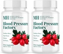 MICHAEL'S Health Naturopathic Program Blood Pressure Factors - 180 טבליות צמחוניות, Pack of 2 - מספק תמיכה ב- Fluid Balance - כשר - 120 משרתות שלמות