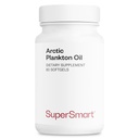 SuperSmart - Arctic Plankton Oil 1000 מ"ג ליום (Patented) - תזונה גדולה יותר מאשר דגים ושמן קריל - עם אומגה 3 חומצות שומן, EPA, DHA & SDA | Non-GMO & Gluten Free - 60 Softgels