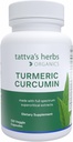 Herbs Turmeric Curcumin 500 מ"ג, תוסף צמחי לתמיכה אנטי חמצון, כורכום Turmeric עם Black Pepper עבור Absorption מתקדם, 1 Pack, 120 Veggie קפסולות