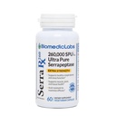 Serra-RX 260,000 SU Serrapeptase - Acid-Resistant Proteolytic Systemic Enzyme, Non-GMO, Gluten Free, טבעוני, תומך Sinus, Immune & Lung Health, 60 Veg כמוסות