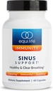 EquiLife Sinus תומך תוסף עם Berberine, NAC, Licorice Root, ו- Antioxidant Rich Herbal Band, Plant Based Formula for Seasonal Balance, Gluten Free, Soy & Milk Free, 20 משרתים