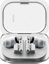 כלום אוזניים (a) Wireless אוזנייםbuds, 45dB Hybrid Noise מבטל אוזנייםbuds, Hi-Res Audio, Advanced equaliser, Dual Connect, 6 Mics, 42.5H Playtime אוזניים Buds Wireless Bluetooth, לבן