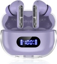 Wireless אוזניות P1 PRO, אוזניות אלחוטיות Bluetooth אוזניות עם Clear Call Mics אוזניים Buds, Fitable, IPX7 מים עמידים על חיי סוללה ארוכים, 30H Playtime for Sports Workout Workout