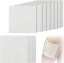 4 "x4" Calcium Alginate Wound Dressing for Stress Ulcer Bed Sore Leg Sore Diabetic Foot Ulcer Burns Skin Tears Faster Wound Care with non-Adhesive Highly Absorbent Pad (Pack of 10)