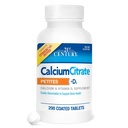 21 המאה ה -21 Calcium Citrate + D3 Petites Coated טבליות 200 ea