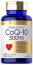 Carlyle CoQ10 300 מ"ג | 120 Softgels | Mega Q-Sorb Coenzyme Q-10 | עם Black Pepper Extract