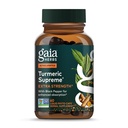 גאיה Herbs Turmeric העליון כוח אקסטרה - תמיכה Occasional Discomfort מלבוש רגיל ו Tear * - עם כורכום Turmeric ו Black Pepper - 60 טבעוני נוזלי Phyto-Capsulesules (עד 60 יום אספקה)