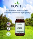 Garlic 500 מ"ג 100% צמחוני - 90 קפסולות ירקות