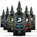 בוסמן ג'ולי בירד שמן Variety Pack - Beard Grooming Care and growth Kit - All 6 Beard Jelly Oil Scents - Made in USA