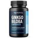 ג'ינקגו בילובה 120 מ"ג עם Phosphatidylserine - Nootropic Brain Health, Memory, Focus Supplement - תומך פונקציונלי קוגניטיבי, בהירות נפשית, ואזהרות - 60 non-GMO כמוסות, 2 חודשים אספקה
