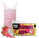 החברה הפראית - Premium Zero Sugar Electrolytes אבקת לשתות Mix, 3x Absorption Magnesium Glycinate - סוכר חינם, קלוריות נמוכה, מדע חזר, רענון לחות, פירות הדרקון סטרוברי, 30 משרתים