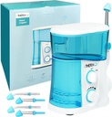 ITHERAU Nasal Irrigator Sinus Rinse Bundle, כוח חזק נוזה ניקוי יותר עבור Sinus הקלה 4 Nose ניקוי טיפים עם 40 מלחים