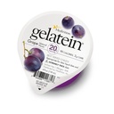 Medtrition Gelatein Grape - חלבון גבוה, סוכר חינם Gelatin עם 20 גרמים של חלבון | אידיאלי עבור דיאטות נוזליות ברורות, לבלוע קשיים, בריאטרי, דיאליזה ו Oncology (36 משרתים)