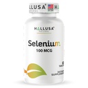 Hallusa Natural - Selenium 60 טבליות, Antioxidant ו- Immune Support, Heart Health - 60 יום אספקה