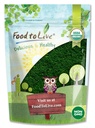 מזון לחיות אורגני אלגה אבקה Mix, 4 פאונדים - Spirulina ו Chlorella 50/50 בלנדרה, Non-GMO, Rich in Chlorophyll, Raw, Pure, טבעוני Superfood, Bulk, Great for Smoothies, מקור טוב של חלבון