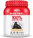 BIOSTEEL 100% אבקת חלבון Whey - קובצי Cookie & Cream, 14 משרתים, 24g חלבונים, חלבון Whey עבור Pro Athletes, סוכר חינם, rBGH חינם, non-GMO, Enhanced Recovery and שריר בניין