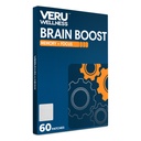 Veru Wellness Brain Boost Cognitive Patch - Daily Memory, Altertness and Focus Brain Support - גינקו Bilboa, Rhodiola Rosea, MCT (60 יום)