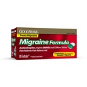 GoodSense Migraine Relief Geltabs, Acetaminophen, Aspirin (NSAID) וקפאין, 80 Count