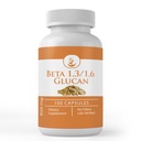 תרכובות מקוריות טהורות Beta Glucan 1,3/1,6, (100 קפסולות) תמיד טהורות, ללא תוספות או מילויים, מעבדה מאומתת
