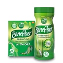 Benefiber Daily Prebiotic Dietary סיבים אבקת Stick Packs, 28 Sticks, 3.92 אוונסנס כל אחד ו Benefiber Daily Prebiotic Dietary Dietary Fiber, 62 משרתים / 8.7 דרישות