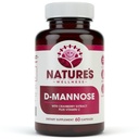 D ManNOSE with Cranberry Extract & ויטמין C - Urinary Tract UT ניקוי ו- Bladder Health - Protects Against Urinary Tract זיהומים UTI - Natural Healthy Flush & Detox Impurities