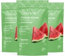 חוגגים ויטמין Bariatric 500 מ"ג Calcium Citrate Chews עם 500 IU ויטמין D3 - Essential for Gastric Bypass חולים & Bone Health - Sugar & Gluten Free, Melon (270 Chews)