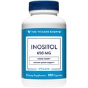 The Vitamin Shoppe Inositol 650MG, Supports Healthy Liver Cellular (300 Capsules)