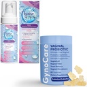 Terramed Just Think Vaginal Probiotics for Women + Unscented Feminine Wash - תמיכה כפולה עבור pH Balance, Odor Control, ו- Intimate Health