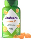 Vitafusion Power C Gummy Immune Support* עם ויטמין C, תפוז טעים, 63ct (21 יום אספקה)