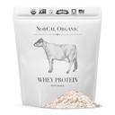 NorCal Organic Whey חלבון | 100% Grass-Fed, USDA Certified | טהור, חלבון נקי שמקורו בחוות משפחתיות בצפון קליפורניה | Unflavored | 2 פאונד (Pack of 1)