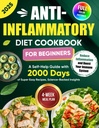 Anti-Inflammatory Diet Cookbook for Beginners: A Self-Help Guide with 2000 Days of Super Easy Recipes, Science-Backed Insights, and a 4 Week Meal Plan... Inflammation and Boost Your Immune System
