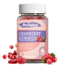 Cranberry חניכיים 1000 מ"ג, קריין תוספי לנשים, עם D-Mannose 250 מ"ג, נשים Probiotics, Urinary Tract Health, Cranberry Flavor, No GMOs, 60 Count Count