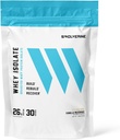 Swolverine Whey חלבון Isolate | 26g חלבון, Grass-Fed rBGH חינם, non-GMO, הוסיף Enzymes (שרתים, Vanilla Milkshake)